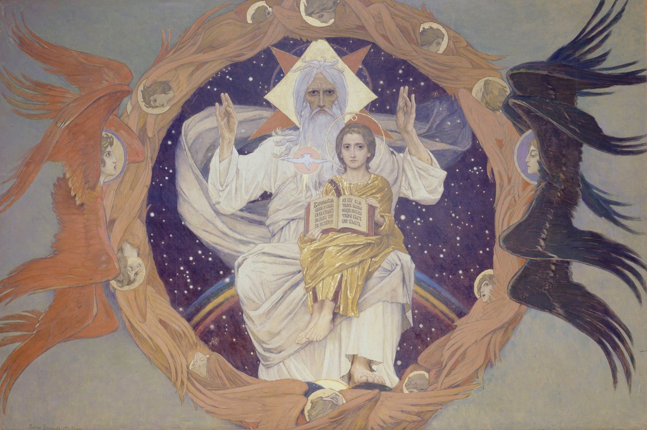 1907年圣三一 作者 维克托·米哈伊洛维奇·瓦斯涅佐夫