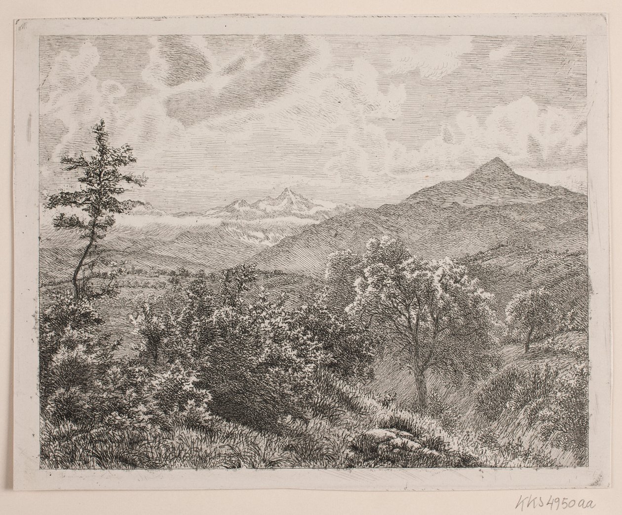 高山景观 作者 威廉·肯