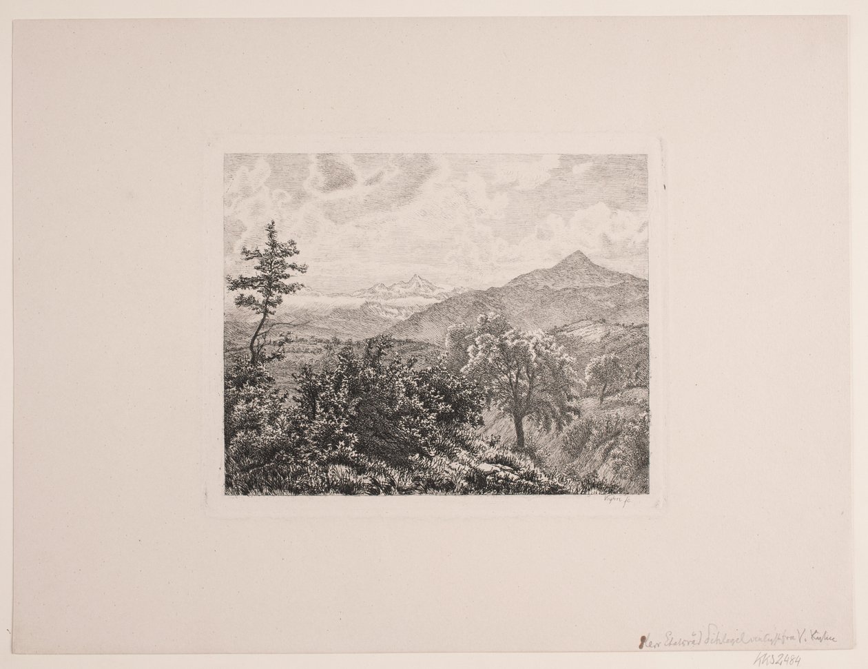 高山景观 作者 威廉·肯
