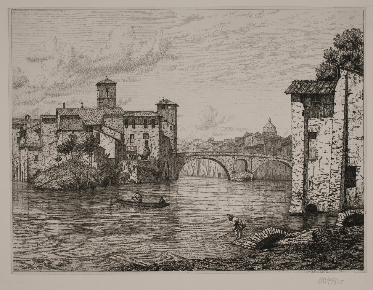 Parti ved Ponte Rotto i Rom 作者 威廉·肯