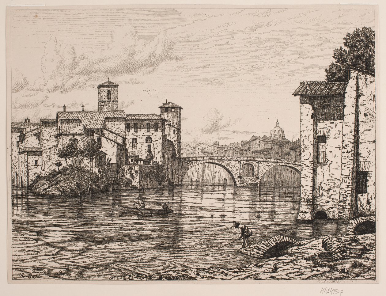 Parti ved Ponte Rotto i Rom 作者 威廉·肯