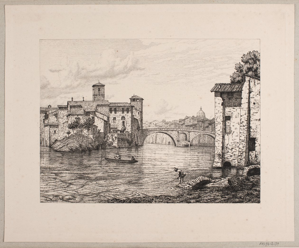 Parti ved Ponte Rotto i Rom 作者 威廉·肯