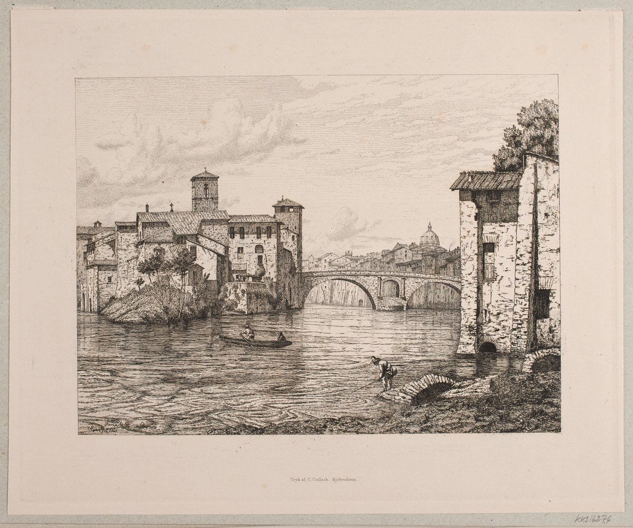 Parti ved Ponte Rotto i Rom 作者 威廉·肯
