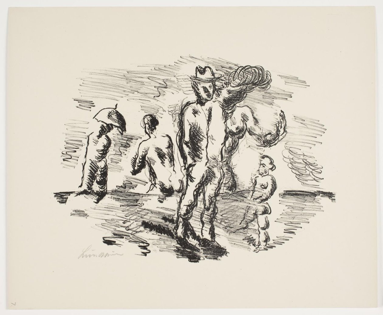Klingens Kunstnermappe Nr. 2 "的叶片 作者 威廉·伦德斯特伦