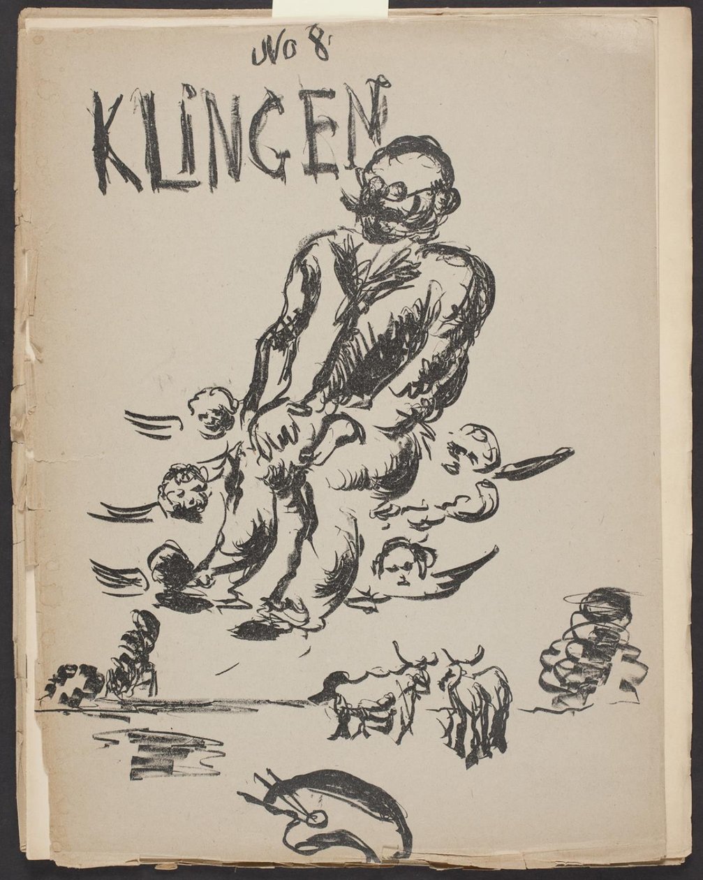Klingen 封面，第 III 卷，第 8 期第三卷，第 8 期 作者 威廉·伦德斯特伦