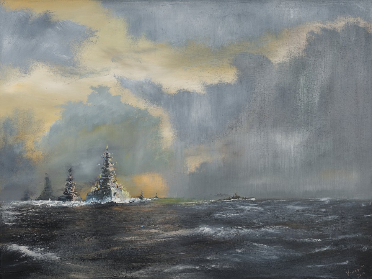 日本舰队于太平洋1942年，2013年， 作者 文森特·亚历山大·布斯
