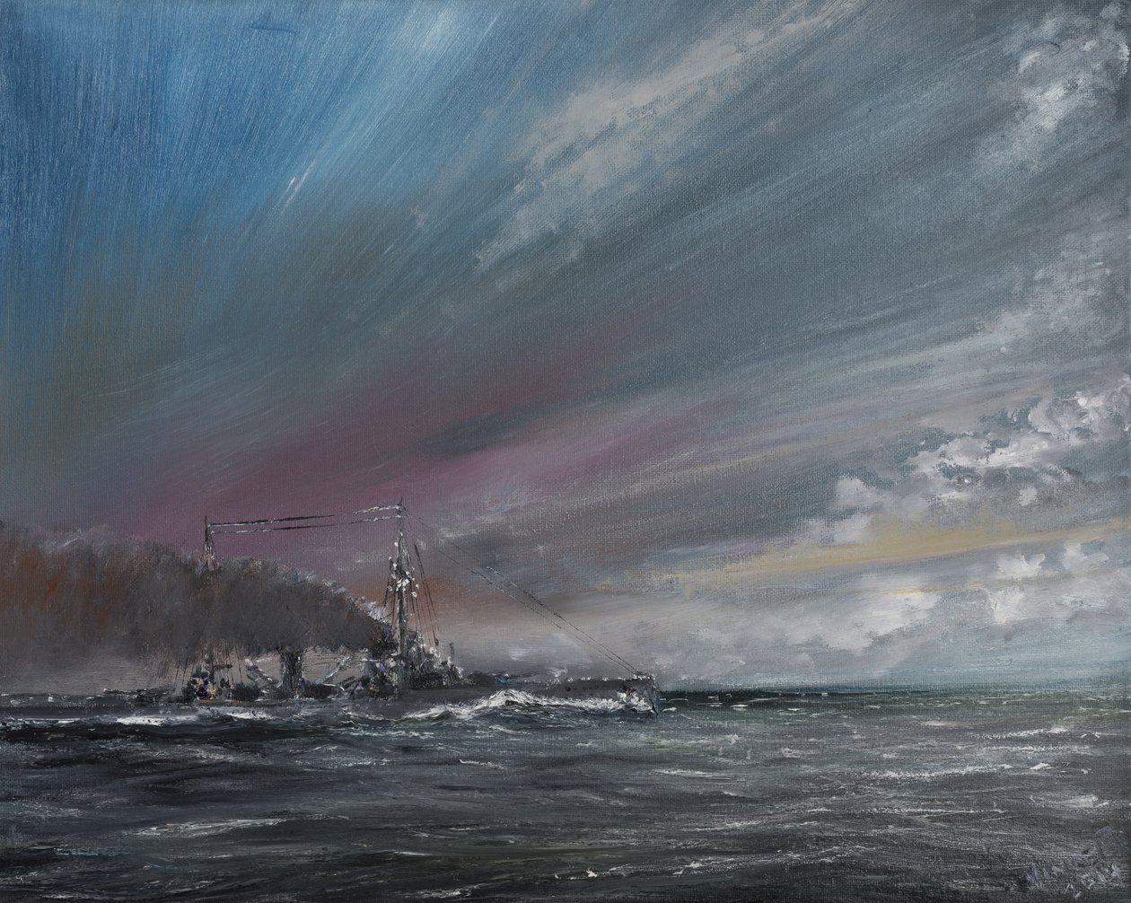 莫尔特克进入skagerrak战斗1916年，2014年， 作者 文森特·亚历山大·布斯