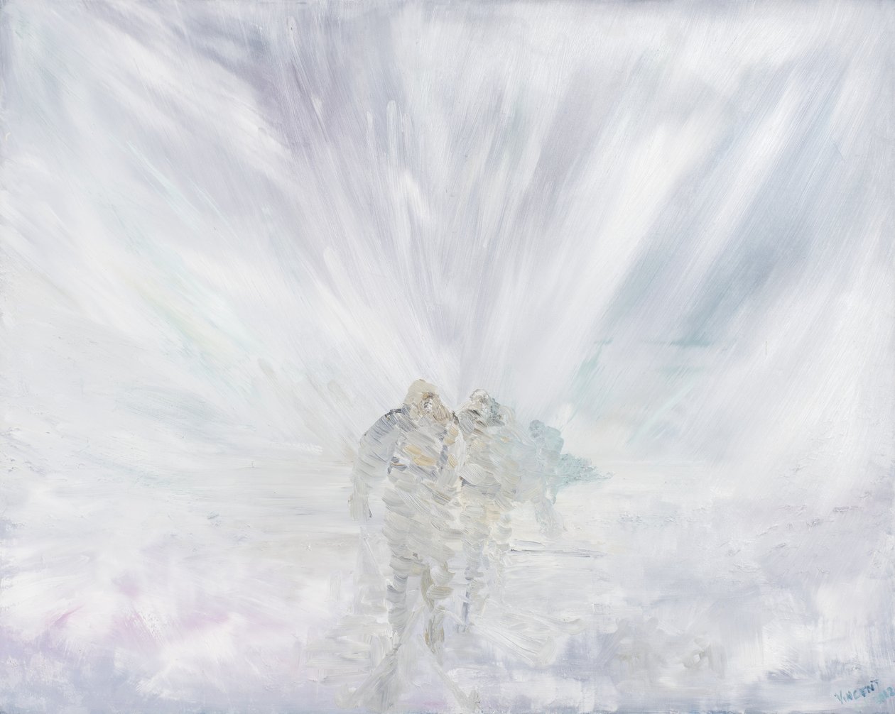 没有进一步，1912年3月20日，2012，（油画） 作者 文森特·亚历山大·布斯