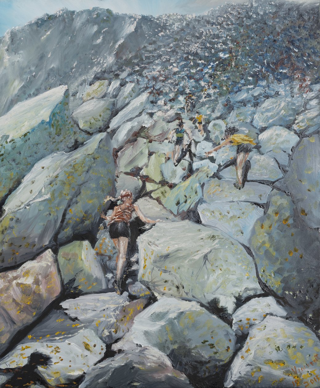2013年，Uphill Fell比赛， 作者 文森特·亚历山大·布斯