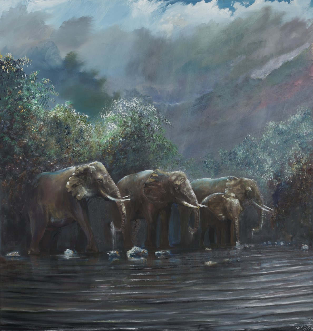 欢迎沃特斯，1990年， 作者 文森特·亚历山大·布斯