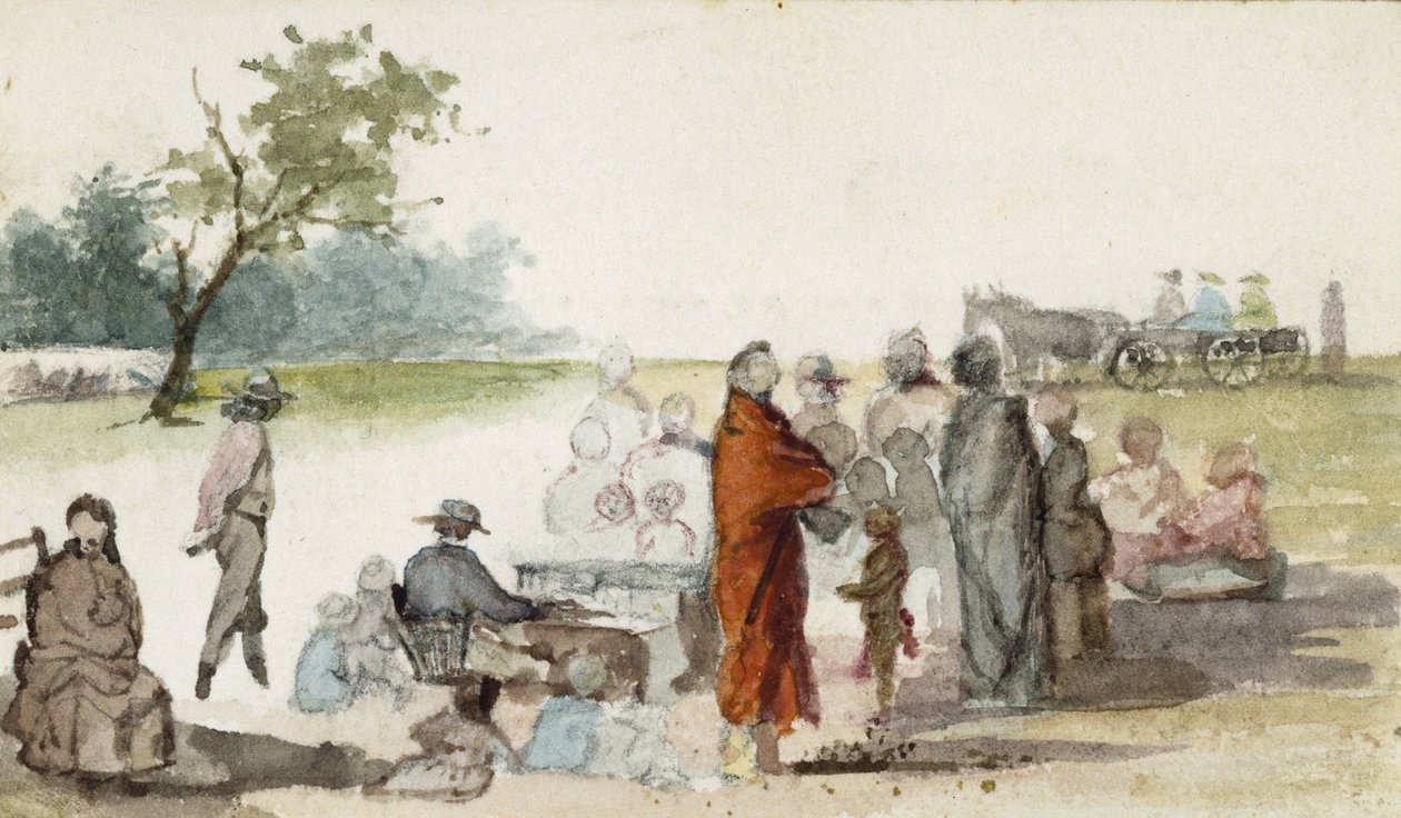 该机构，1869-71（纸上写着） 作者 文森特·科莱尔