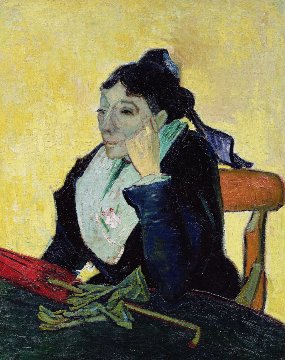 Arlesienne，1888年 作者 文森特·梵高