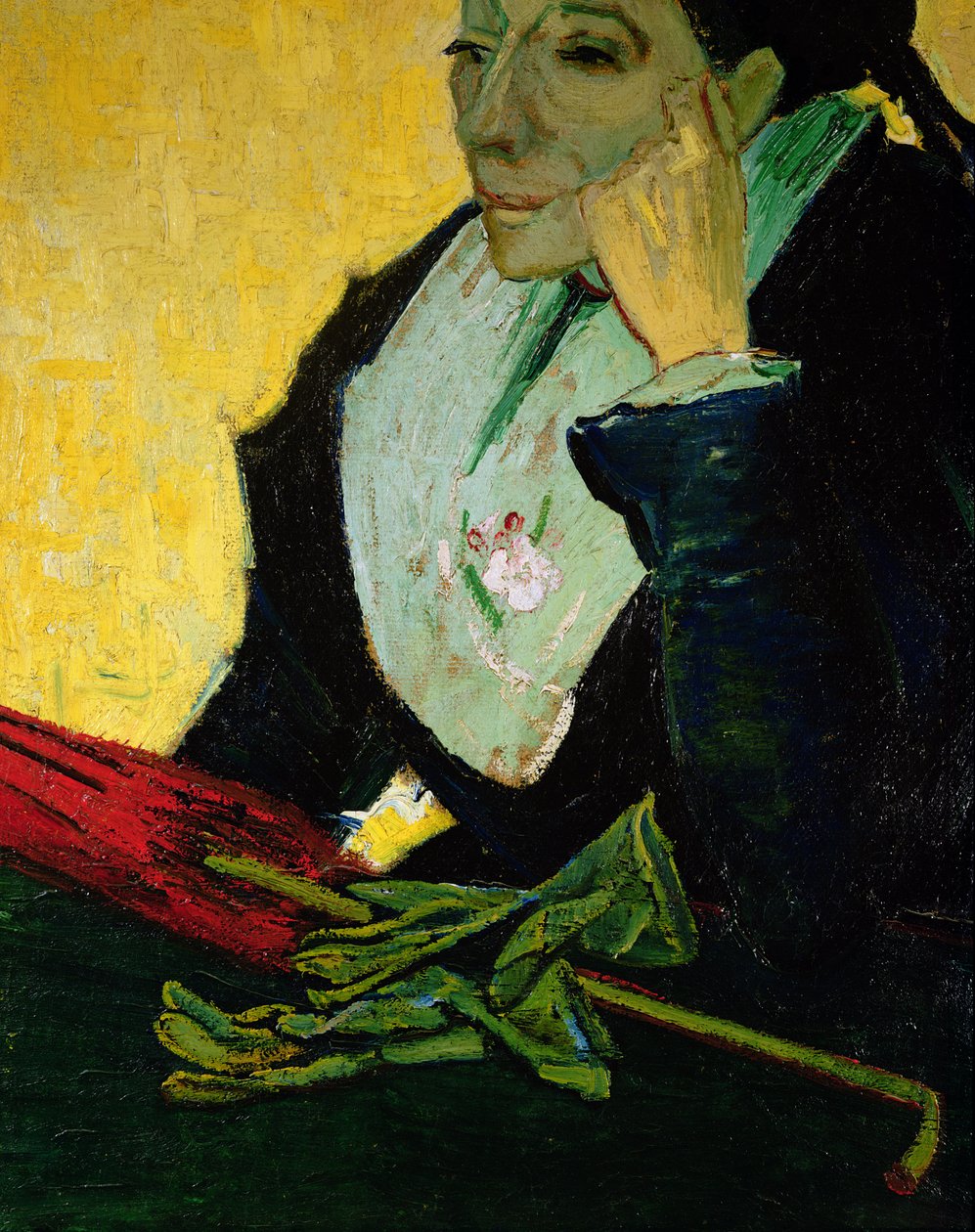 L&39;Arlesienne，细节，1888年（见115994） 作者 文森特·梵高