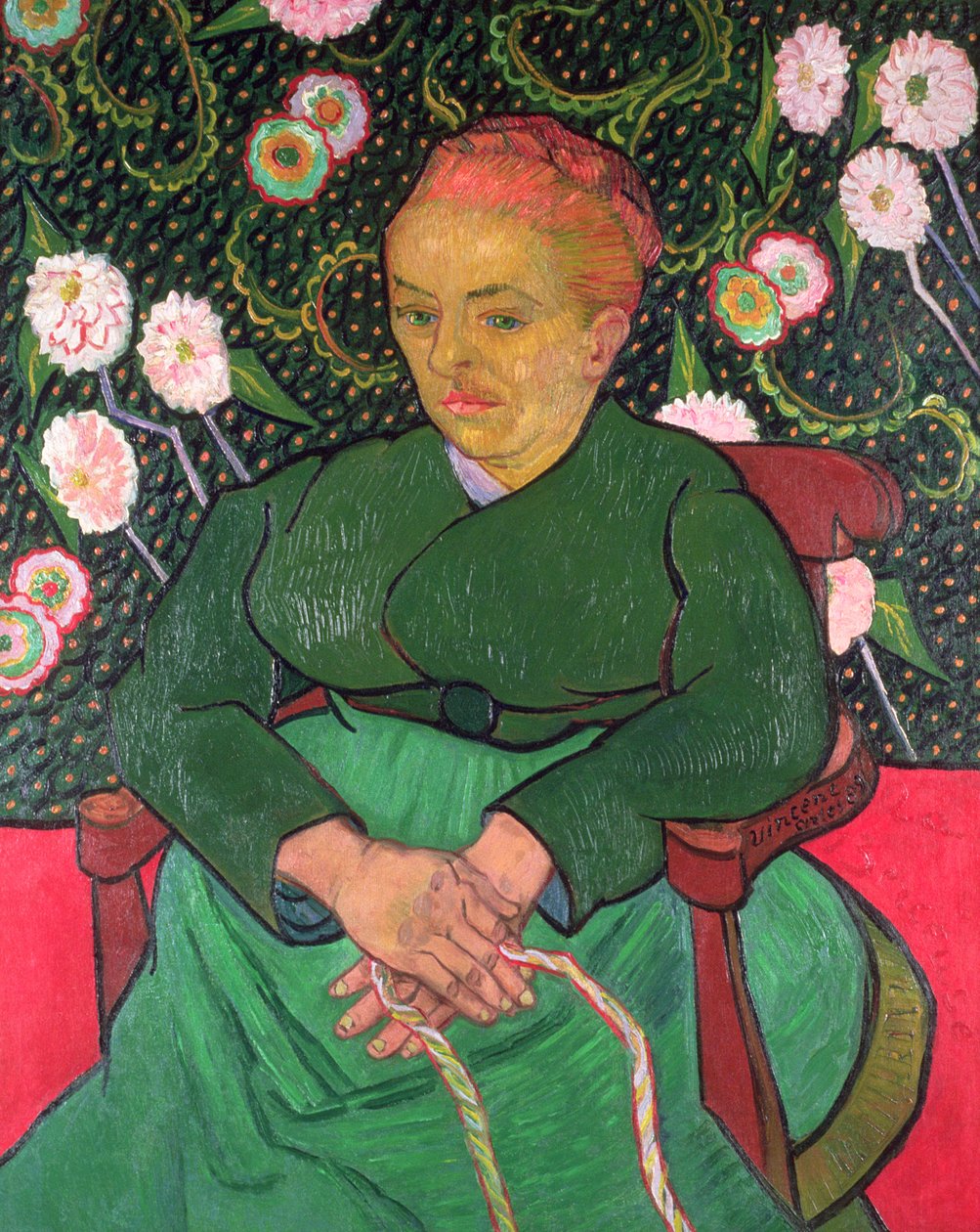 Berceuse，1889年1月 作者 文森特·梵高
