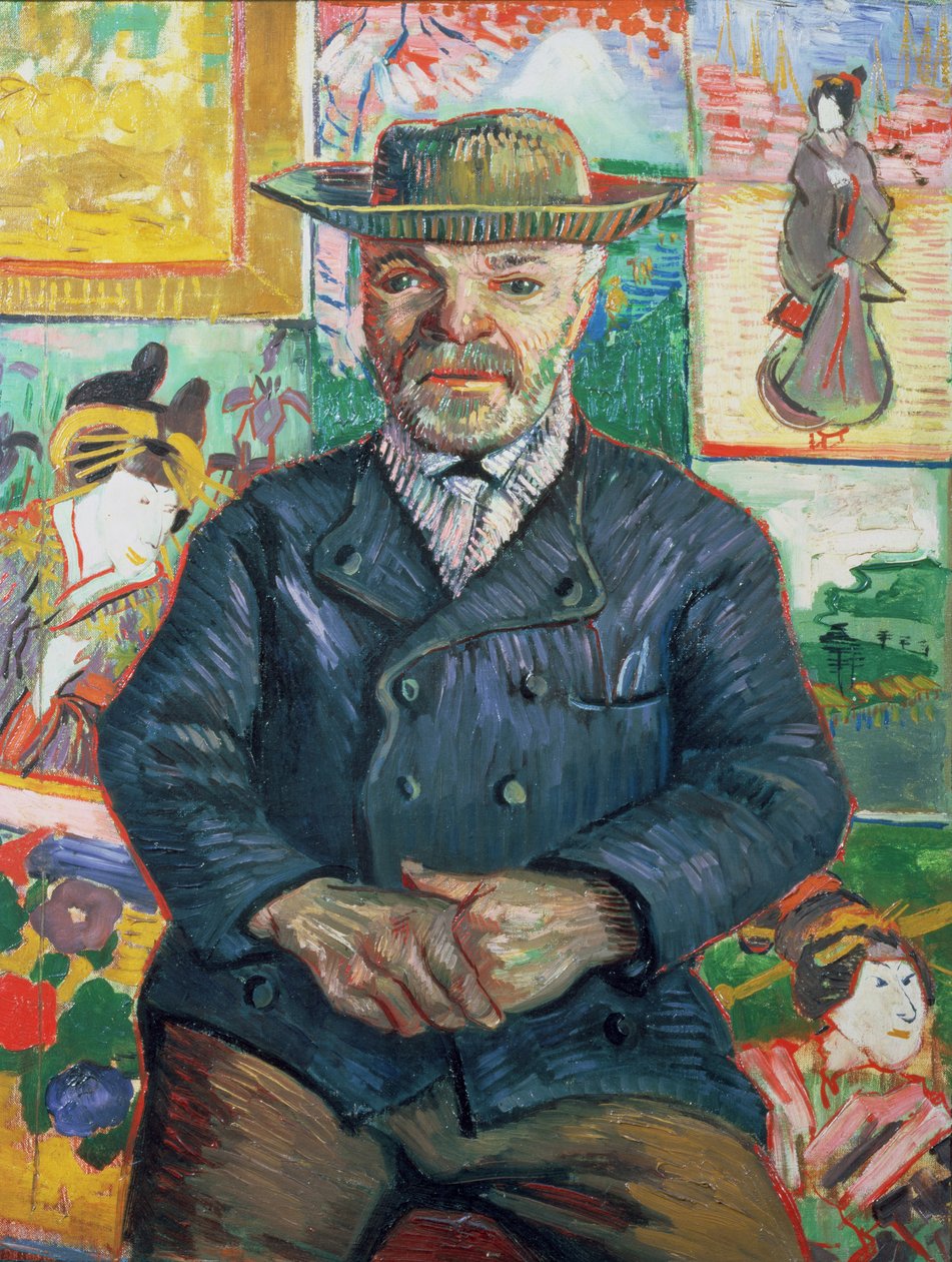 Pere Tanguy，1887-88 作者 文森特·梵高