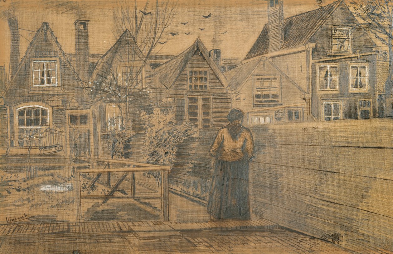 Siens Mothers House（1882） 作者 文森特·梵高