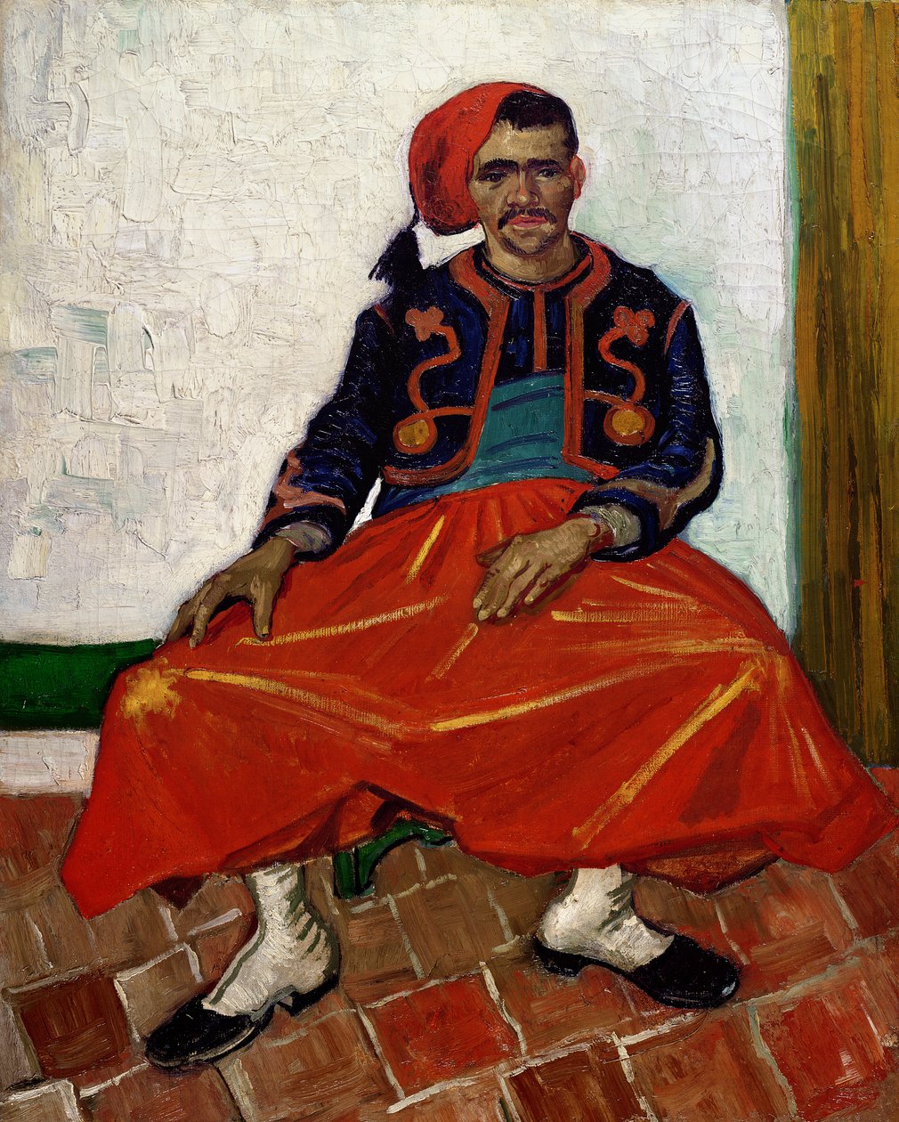 Zouave，1888年 作者 文森特·梵高