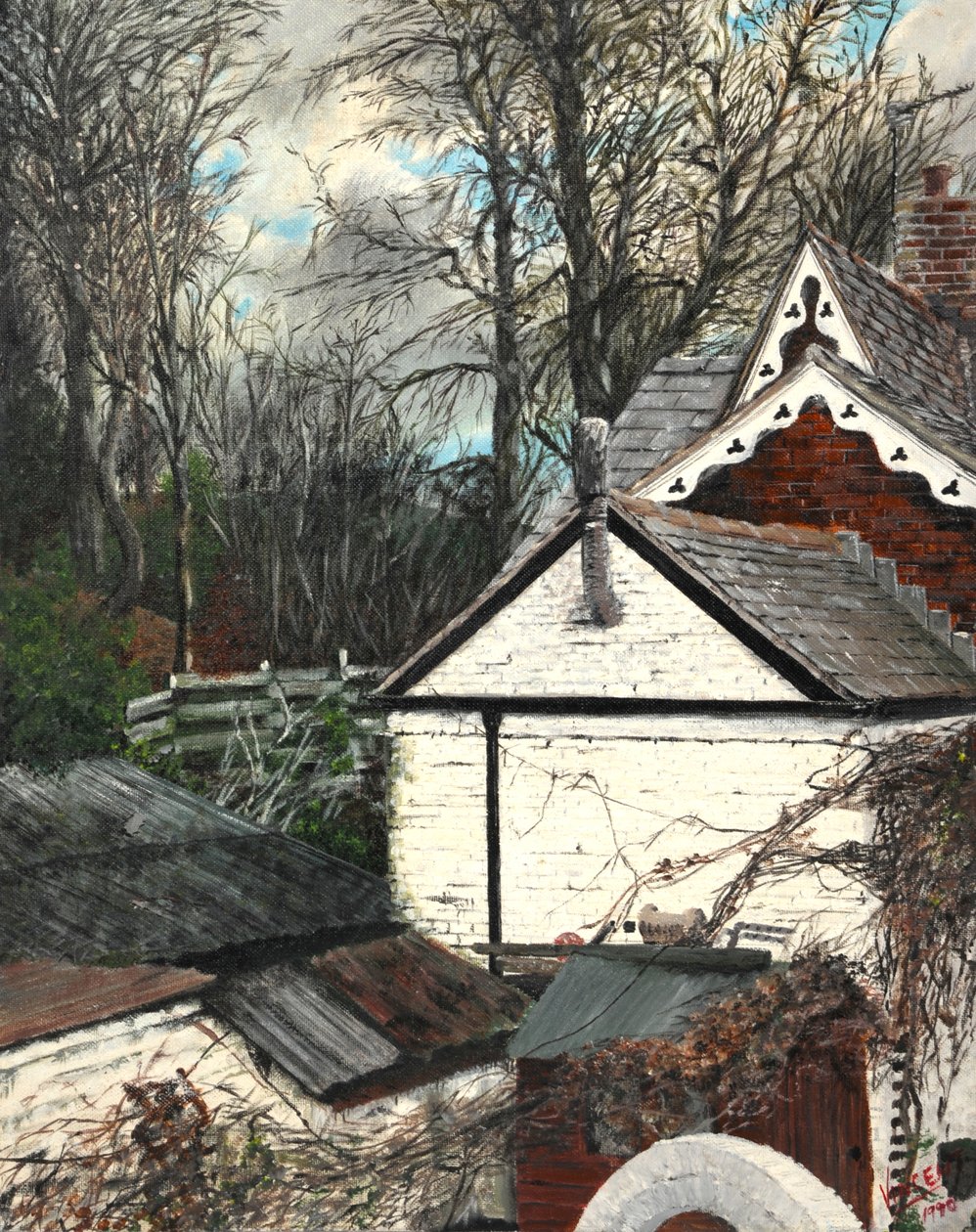 A Haunted Hill Mold Wales 作者 文森特·亚历山大·布斯