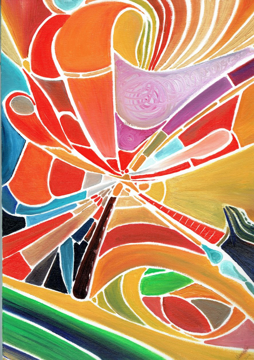 Alliduquotalion，2016，（帆布板） 作者 文森特·亚历山大·布斯