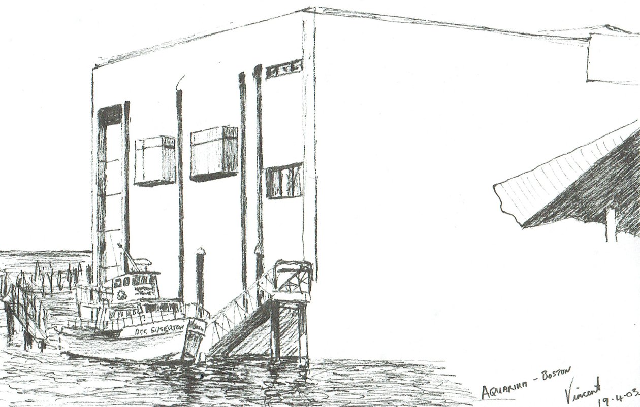 Aquarium Boston Mass, 2003 作者 文森特·亚历山大·布斯