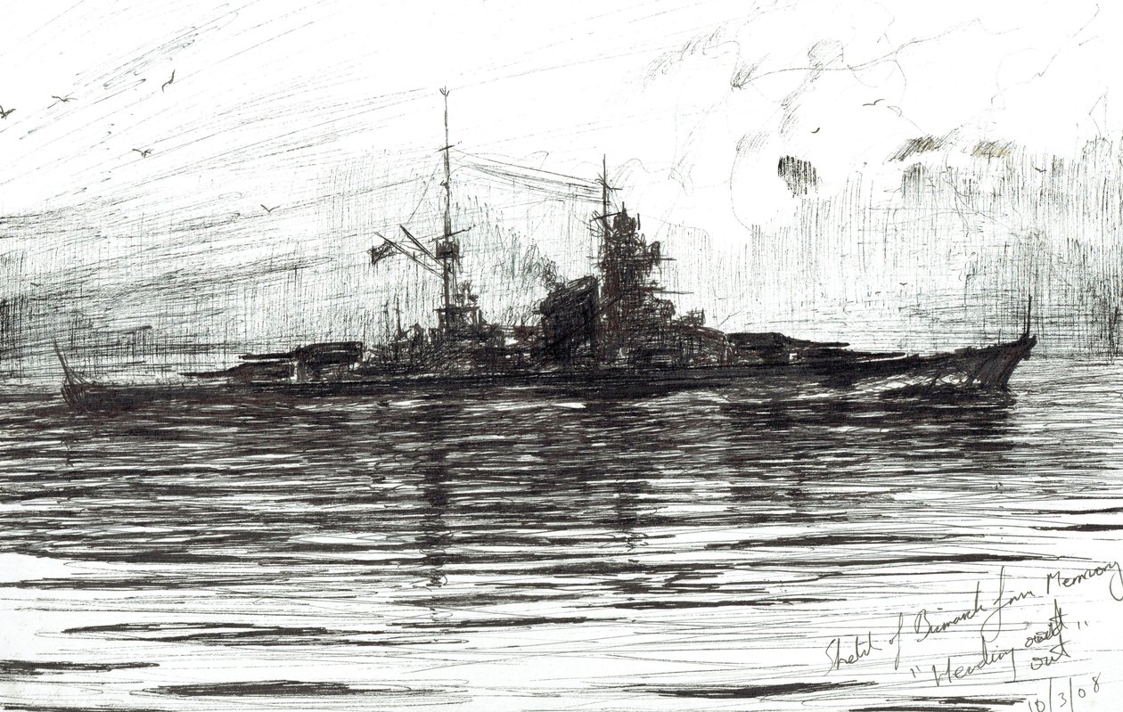 俾斯麦号出海，2008年 作者 文森特·亚历山大·布斯