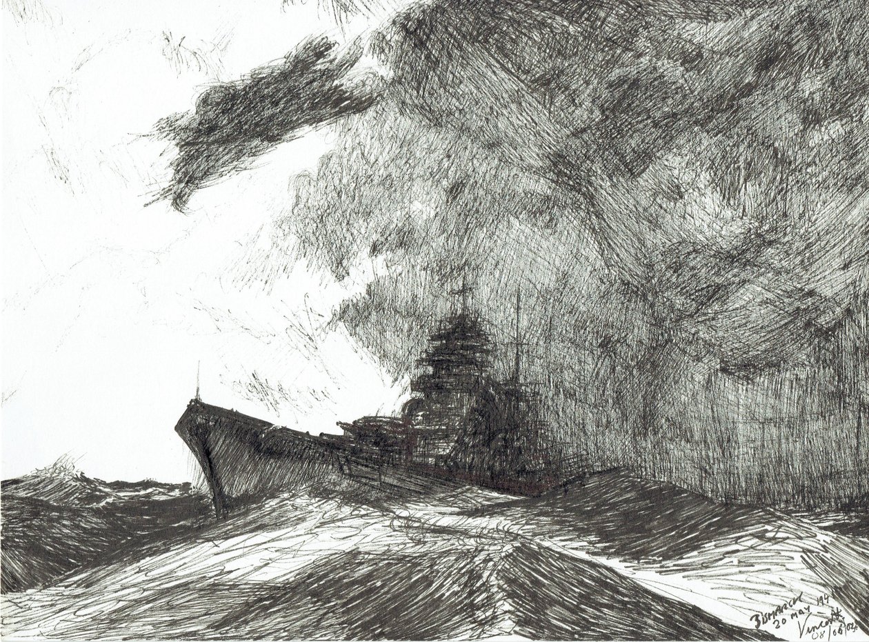 俾斯麦号脱离风暴，2002年 作者 文森特·亚历山大·布斯