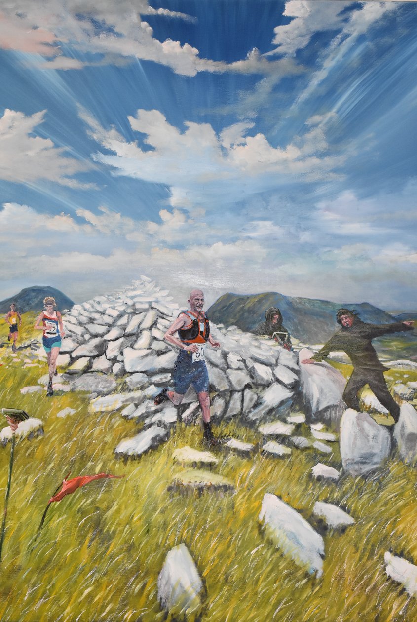 比利斯的布莱恩，2024 年（布面油画） 作者 文森特·亚历山大·布斯
