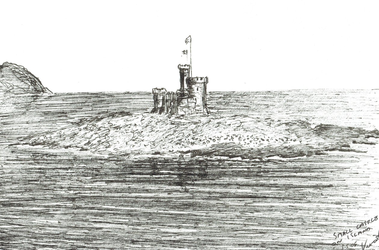 马恩岛海港城堡，2005 年 作者 文森特·亚历山大·布斯