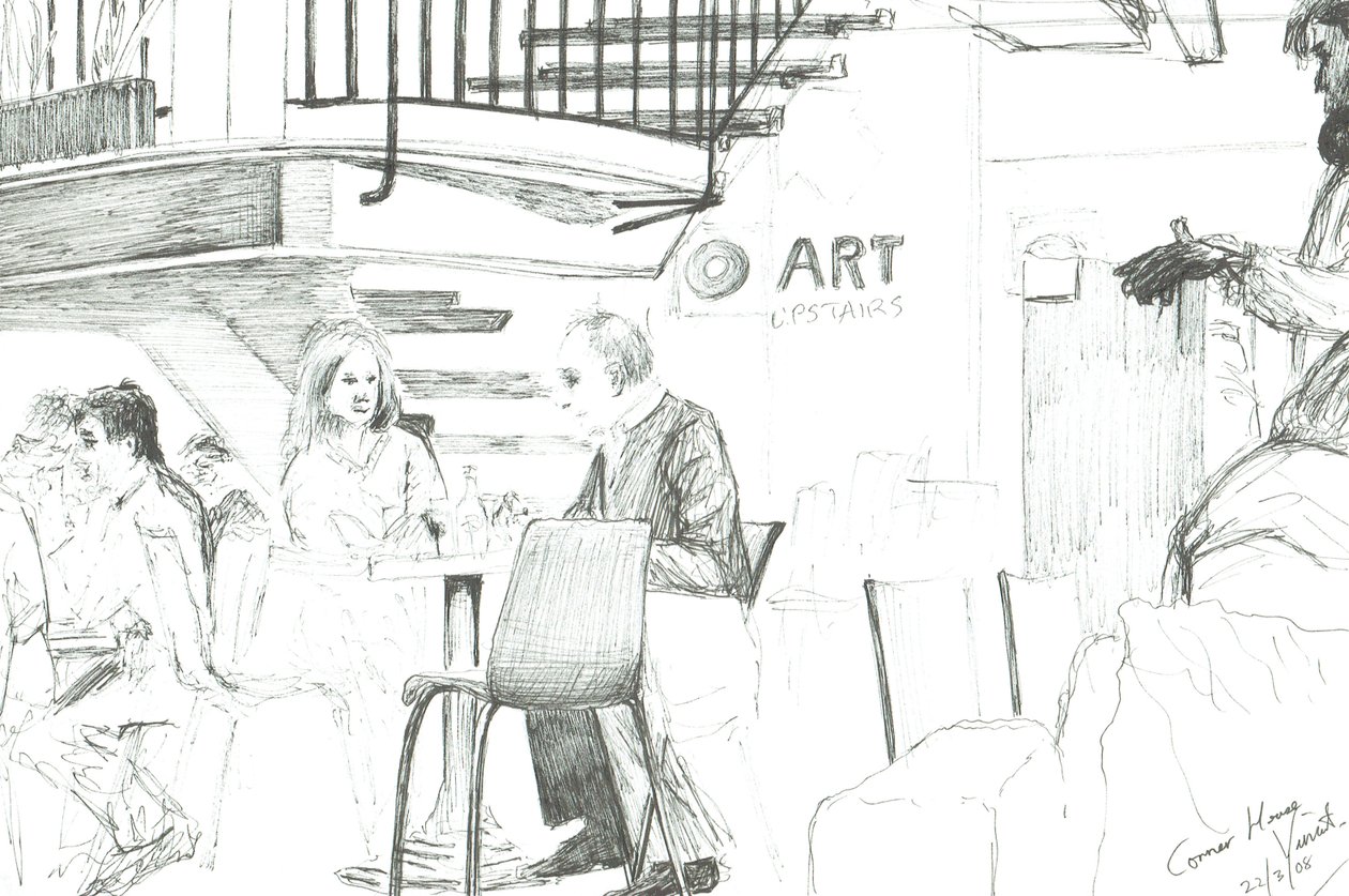 Corner House with DJ, 2008 作者 文森特·亚历山大·布斯