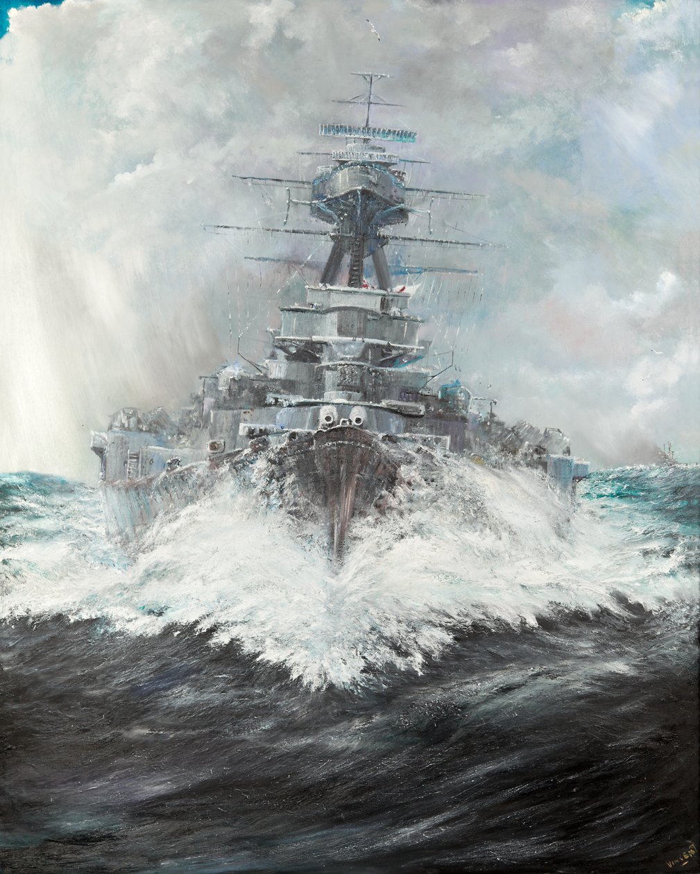 HMS Hood（2），2016， 作者 文森特·亚历山大·布斯