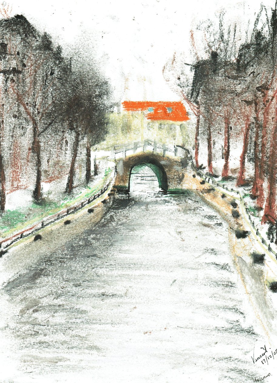 荷兰，运河景观，2005年 作者 文森特·亚历山大·布斯