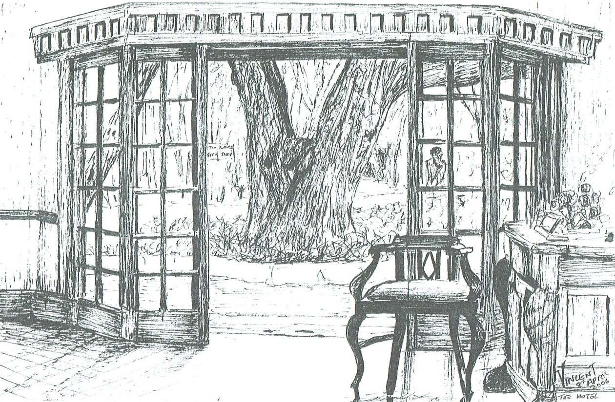 Hotel reception at Lake Naivasha, Kenya, 2006 作者 文森特·亚历山大·布斯