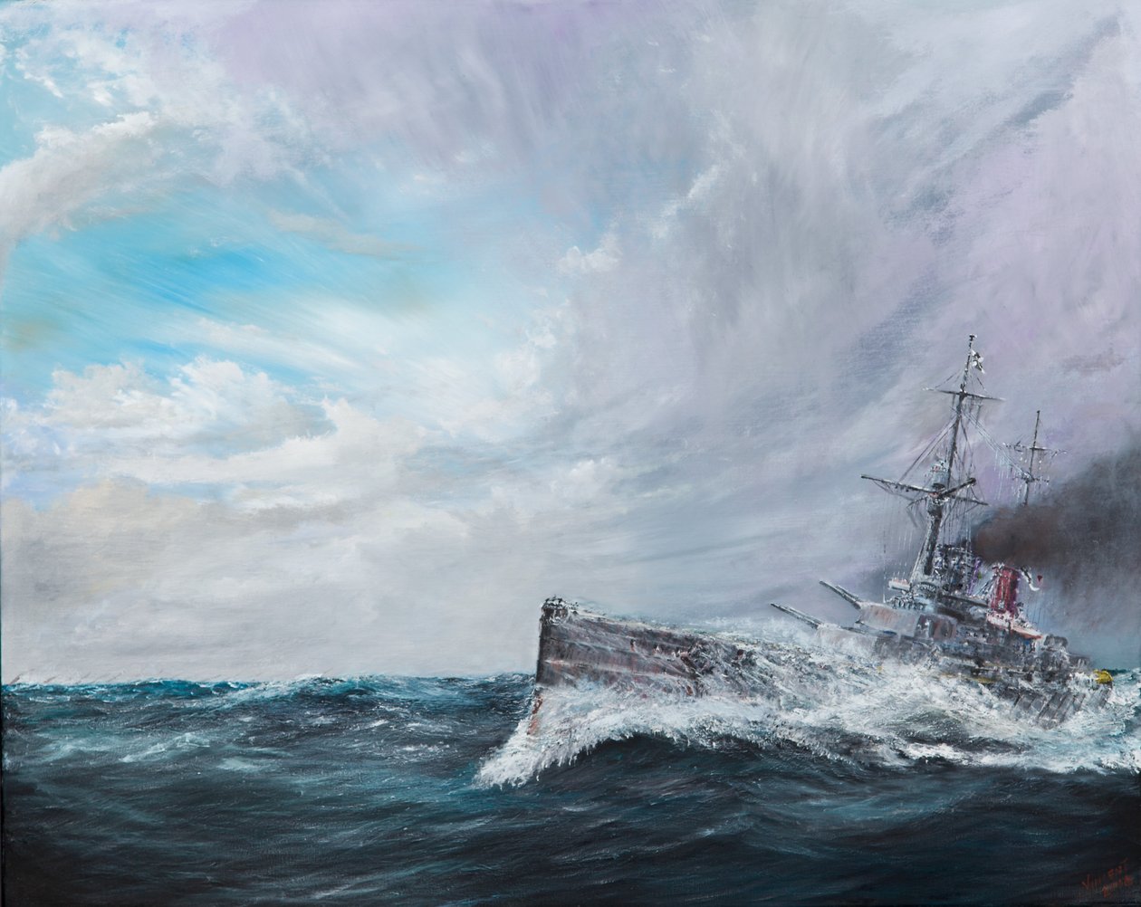 Iron Dogs Sister  -  SMS Lutzow 1916,2016， 作者 文森特·亚历山大·布斯