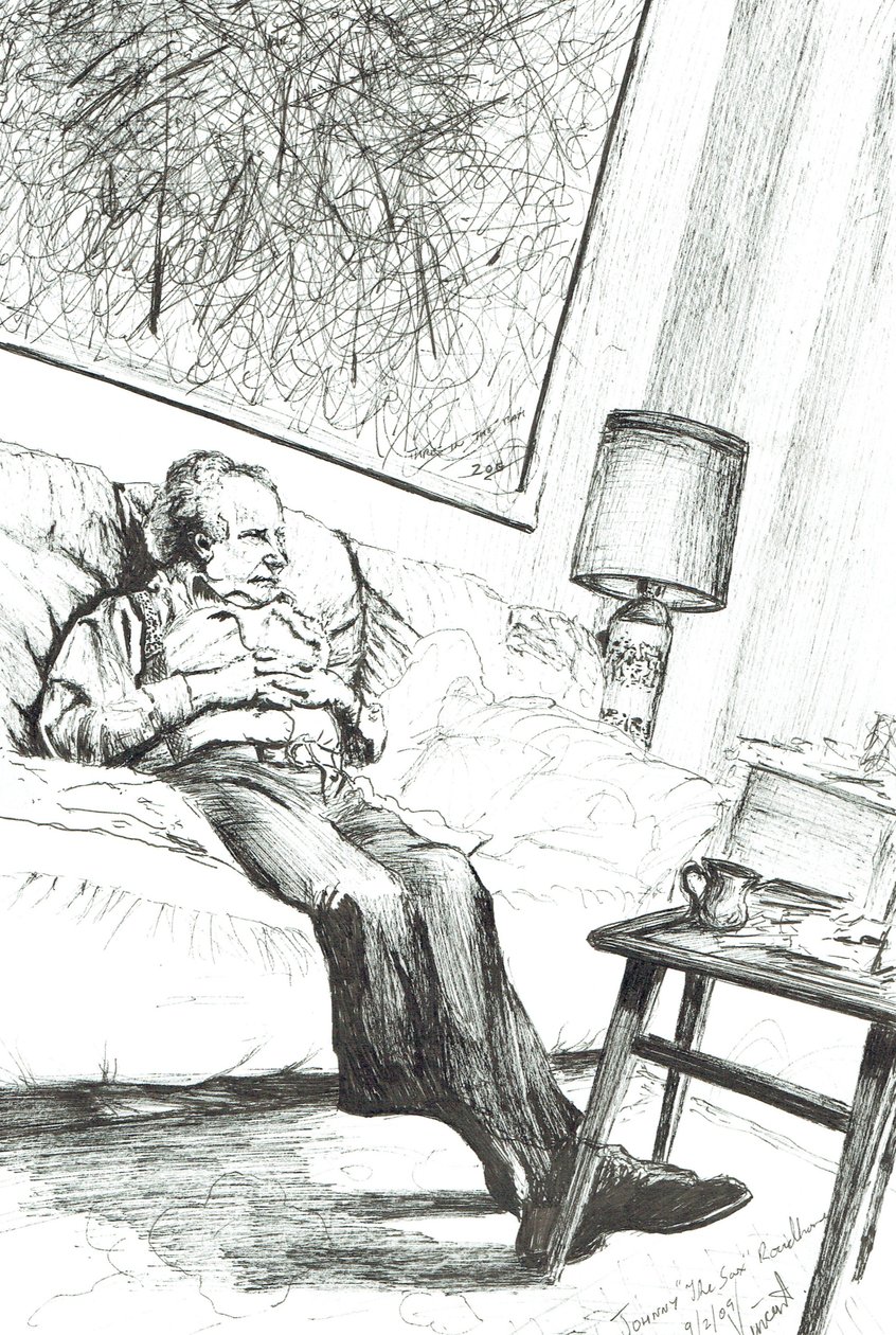 约翰尼 "萨克斯 "路屋，2009年 作者 文森特·亚历山大·布斯