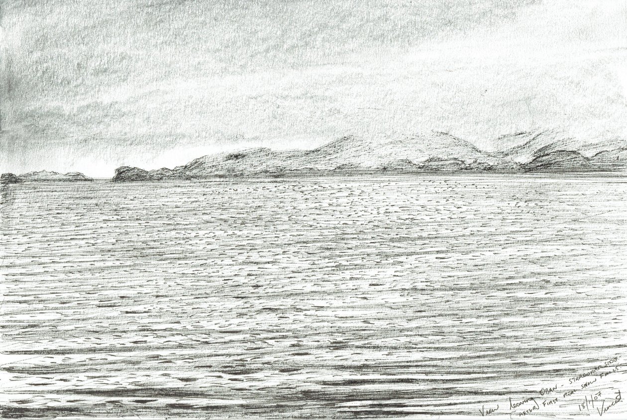 Leaving Oban, 2007 作者 文森特·亚历山大·布斯