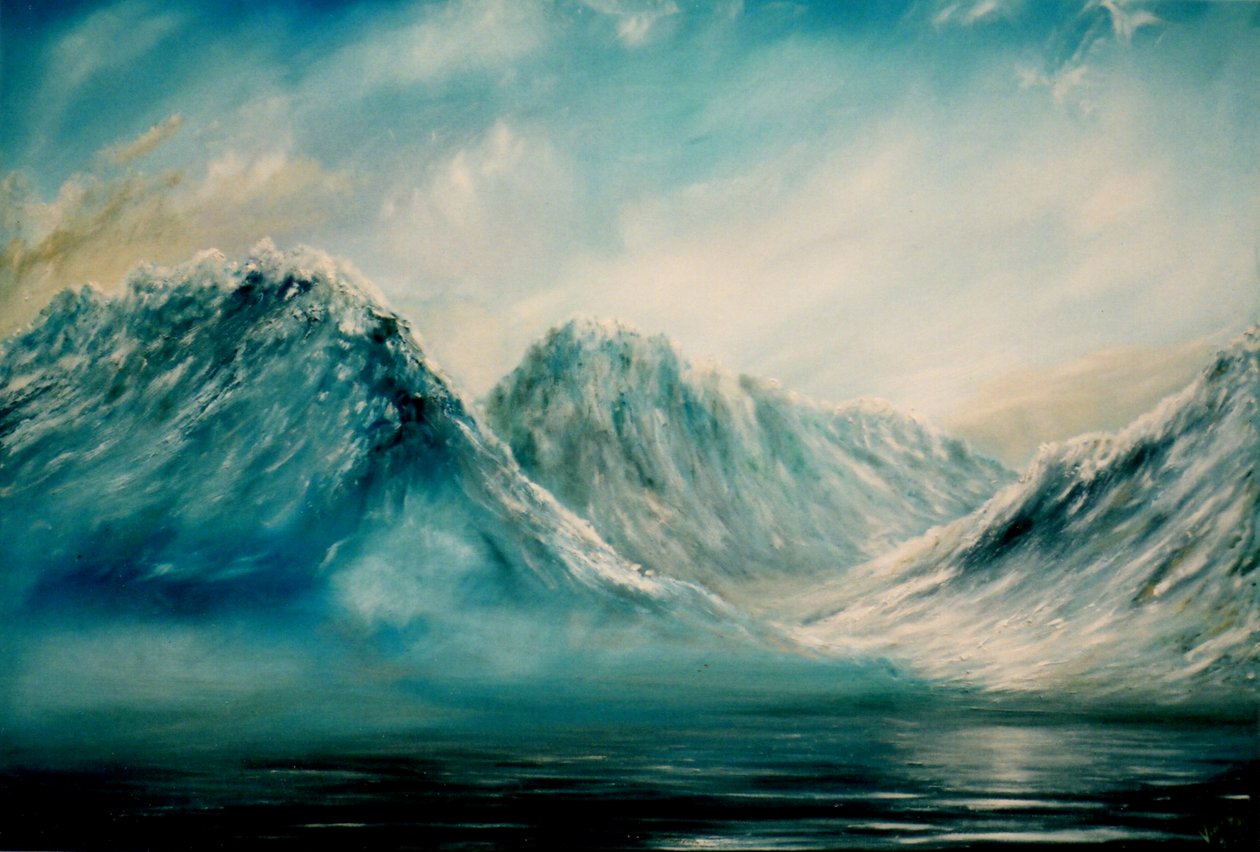 湖边的山峰, 2009 作者 文森特·亚历山大·布斯