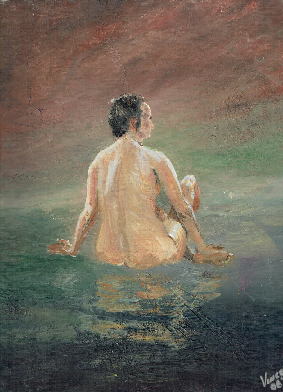 Naked，2006，（丙烯酸帆布板） 作者 文森特·亚历山大·布斯