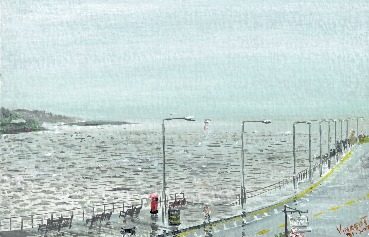 Oban Scotland，2007，（丙烯酸帆布板） 作者 文森特·亚历山大·布斯