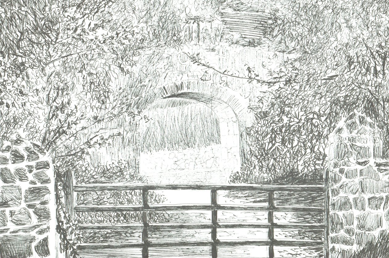 Pathway under archway Isle of Wight, 2012 作者 文森特·亚历山大·布斯