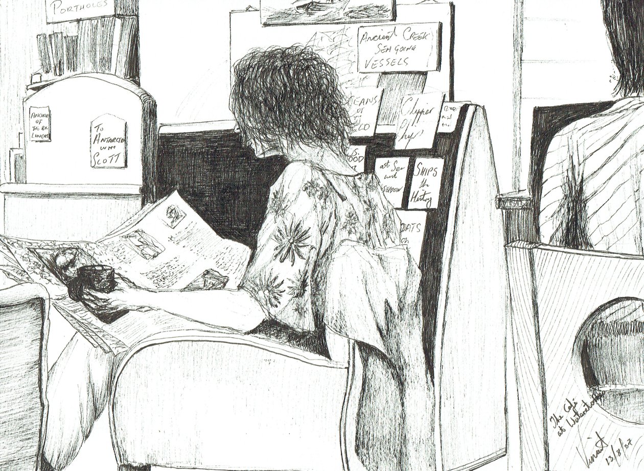Reading at Waterstones book shop Manchester, 2007 作者 文森特·亚历山大·布斯