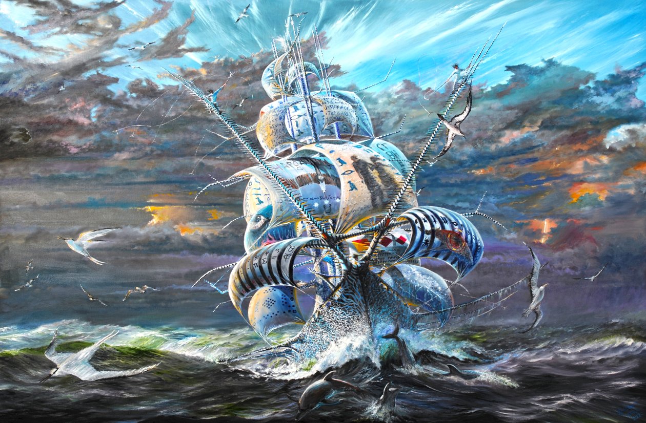 风暴创造了地球上所有的海洋，2020年 作者 文森特·亚历山大·布斯