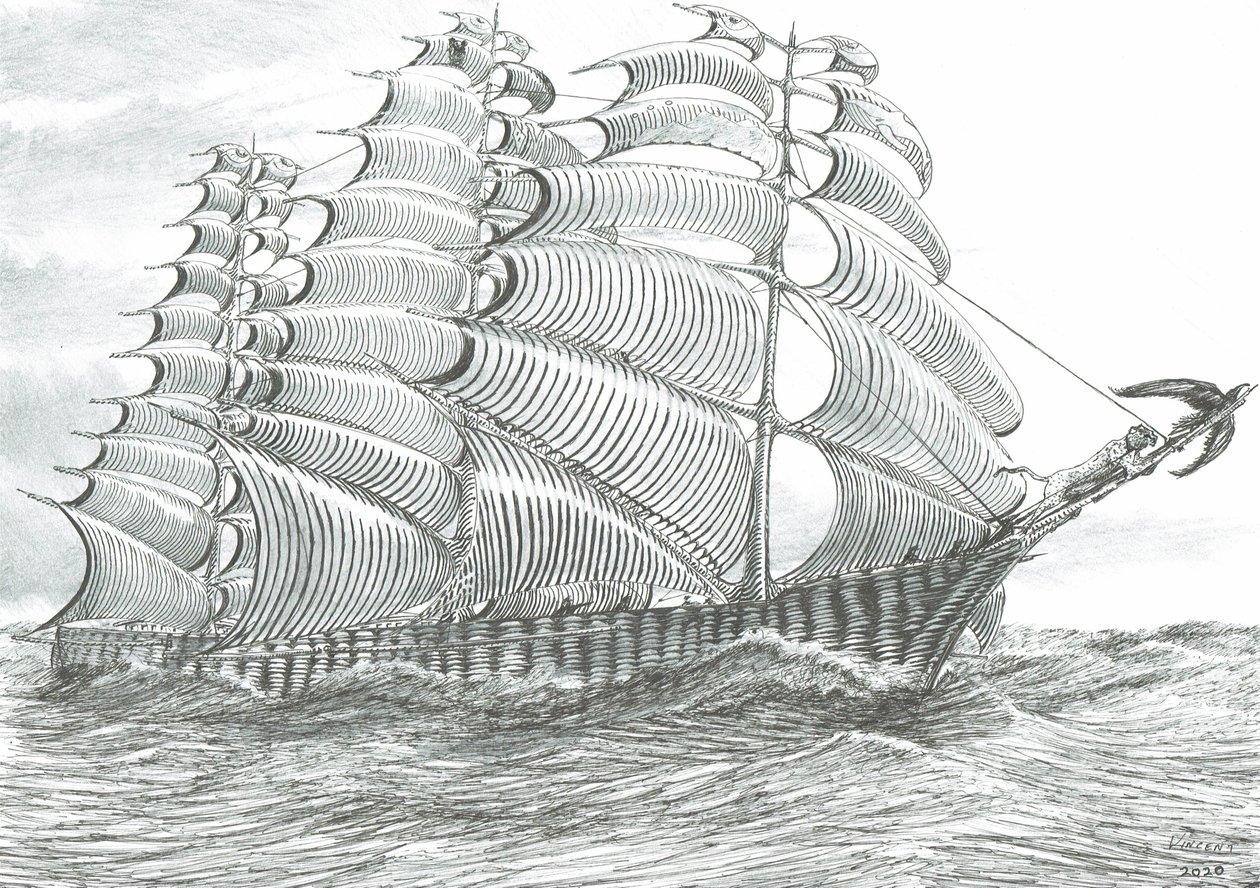 Storm Creators Aral Lake Sea, 2020 作者 文森特·亚历山大·布斯