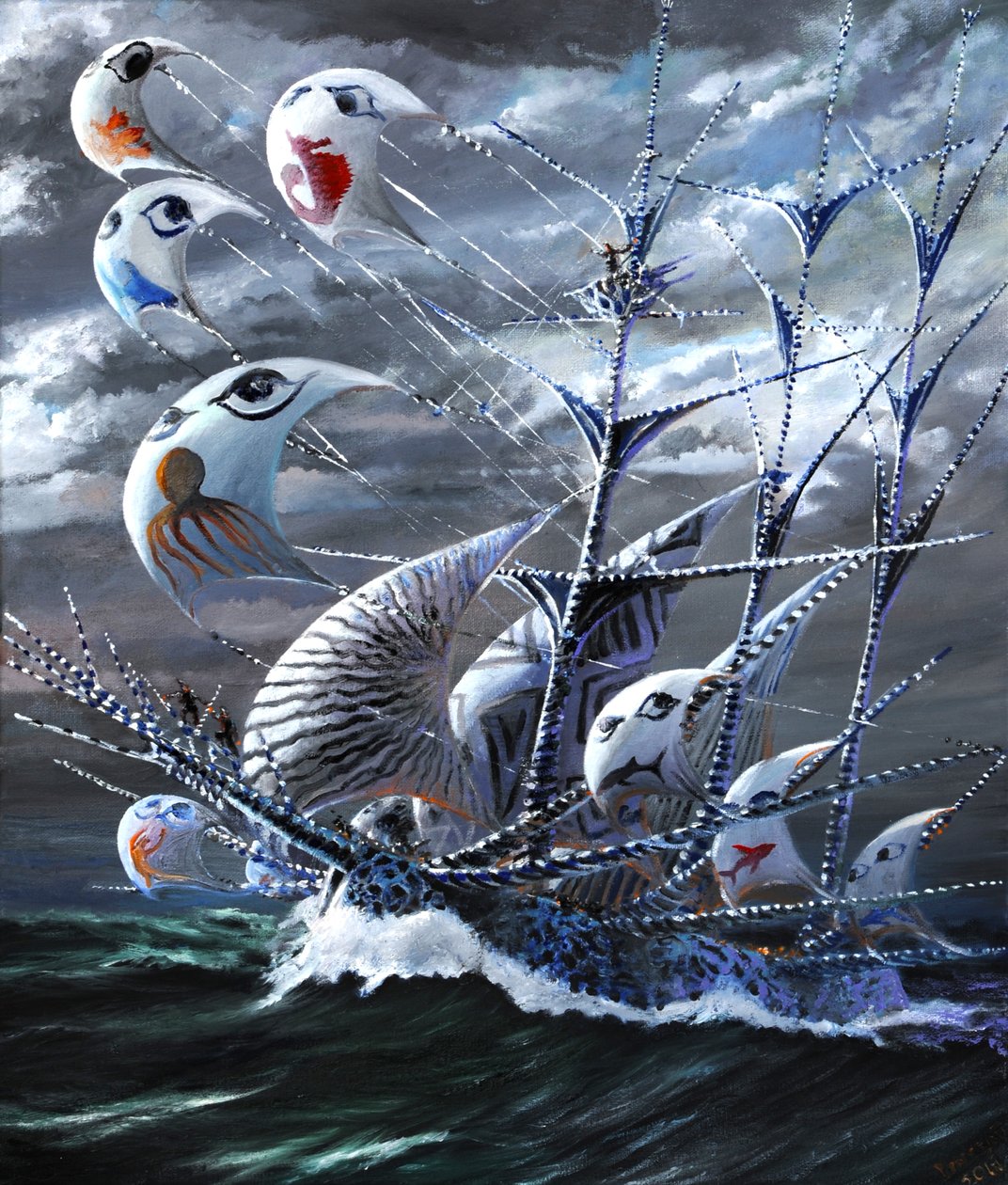 Storm Creators Bohai Sea, 2019 作者 文森特·亚历山大·布斯