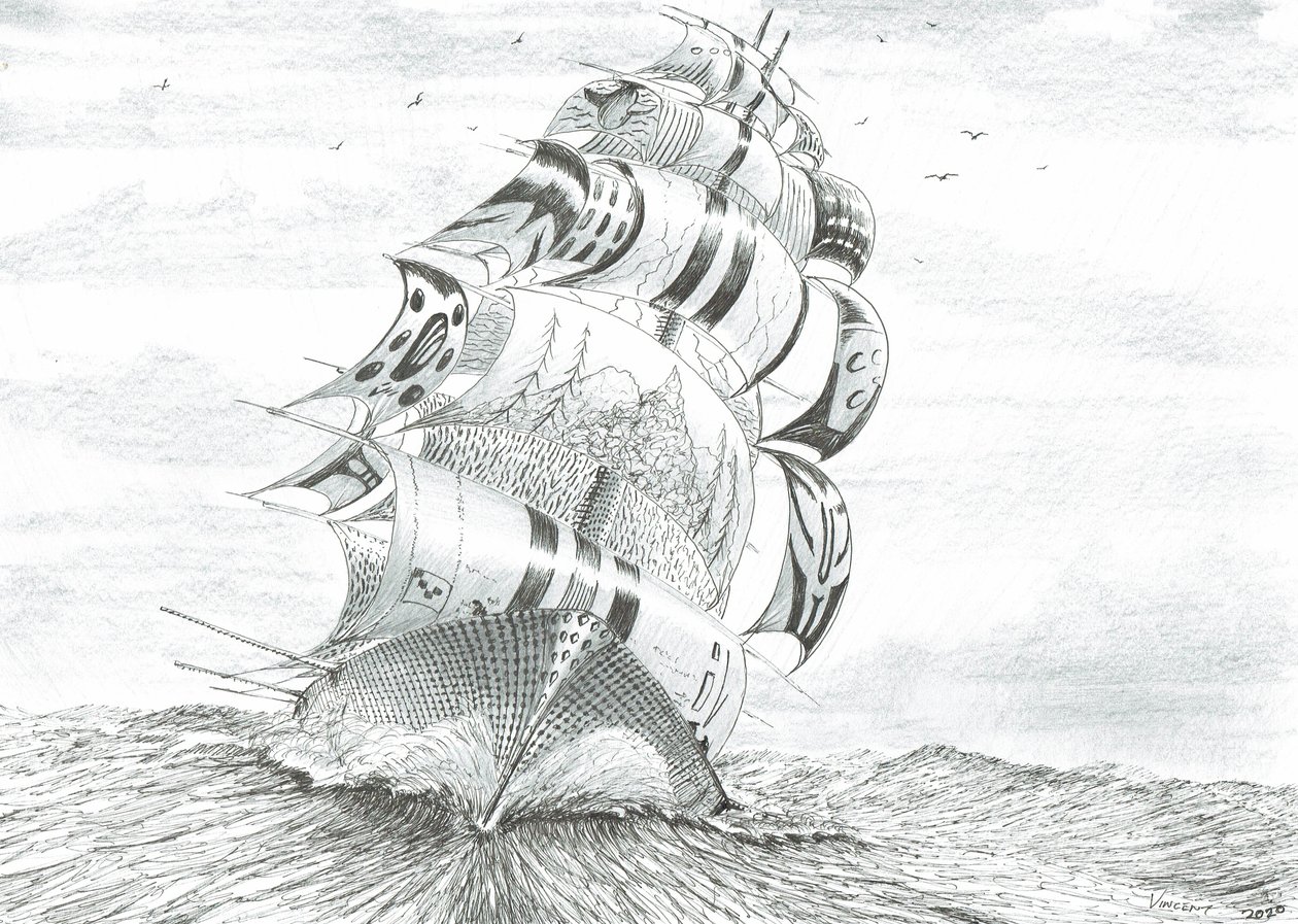 Storm Creators Galilee Lake Sea, 2020 作者 文森特·亚历山大·布斯