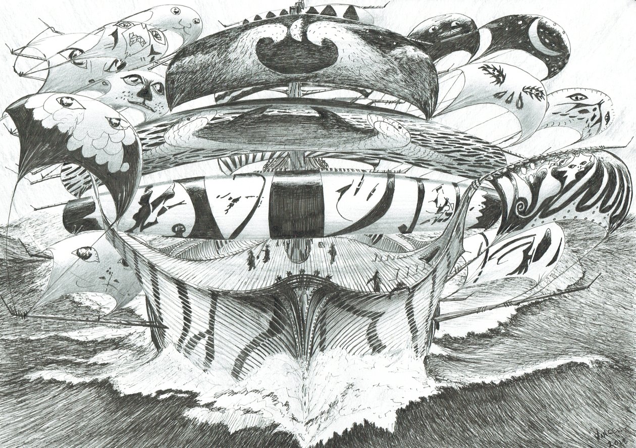 风暴创造者苏禄海, 2018 作者 文森特·亚历山大·布斯