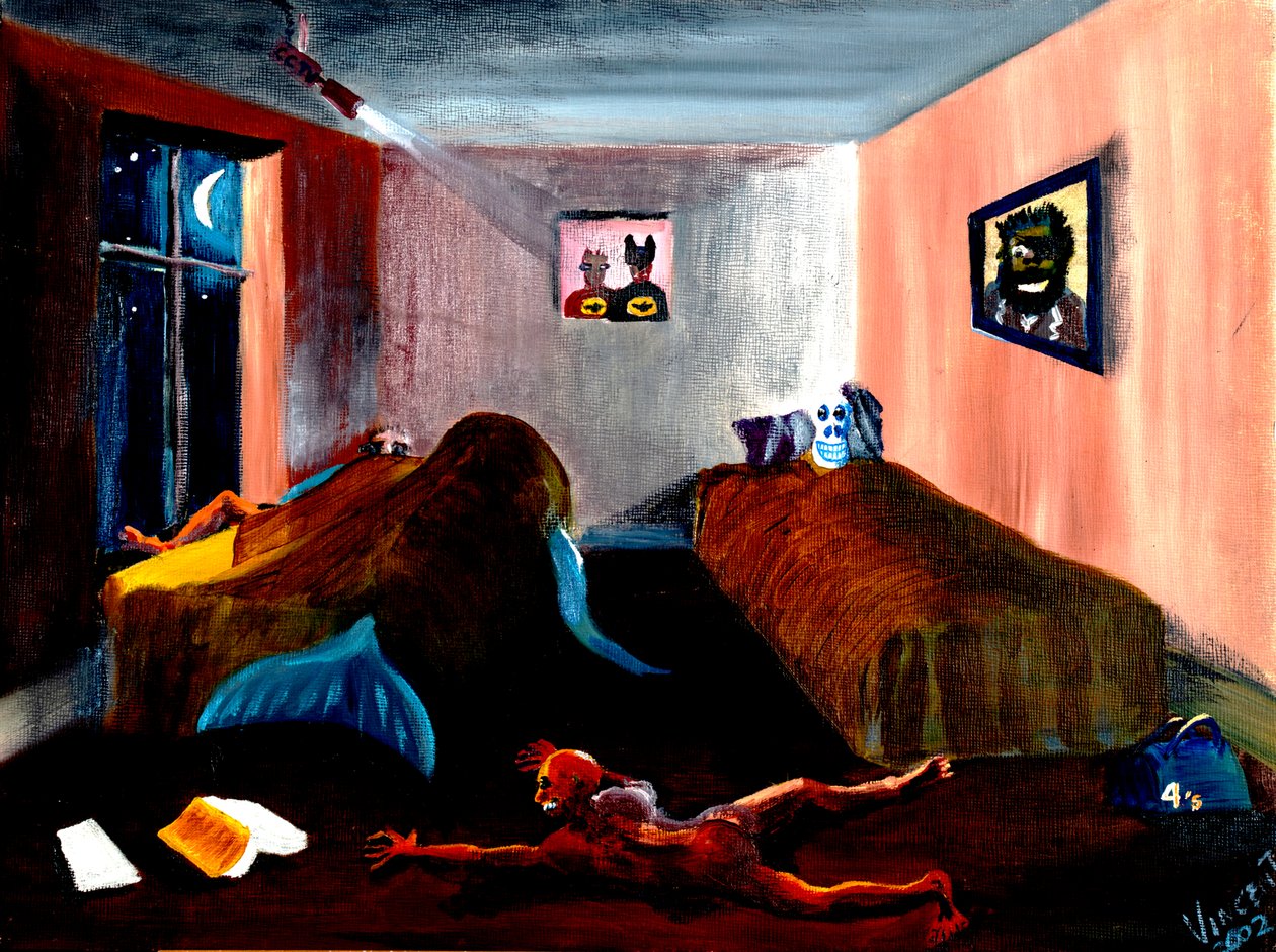 马恩岛的奇怪夜晚，2002年 作者 文森特·亚历山大·布斯