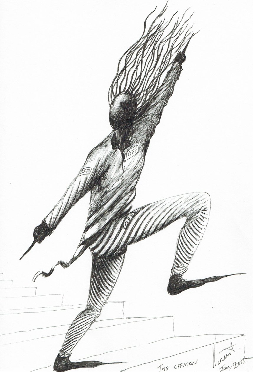 The OFF Man, 2018 作者 文森特·亚历山大·布斯