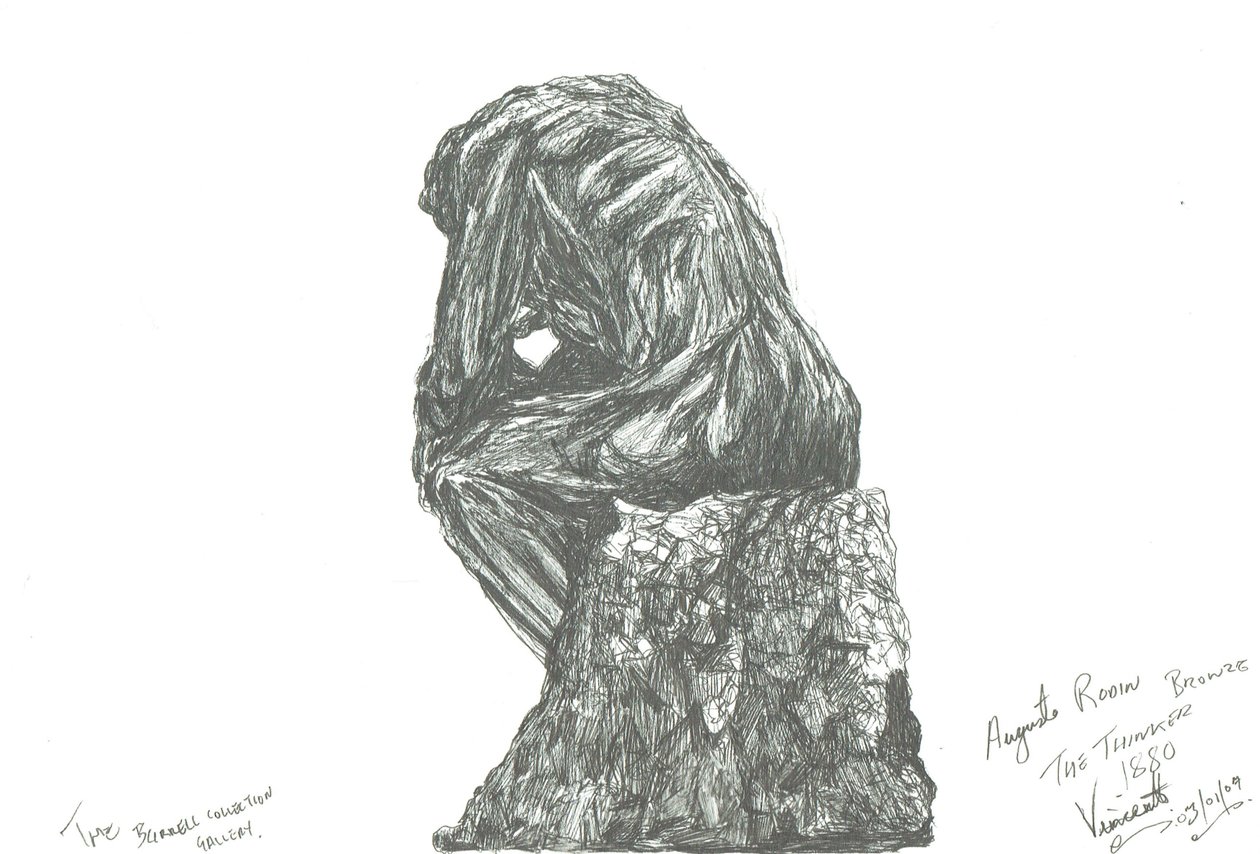 The Thinker, Burrell Foundation, 2007 作者 文森特·亚历山大·布斯
