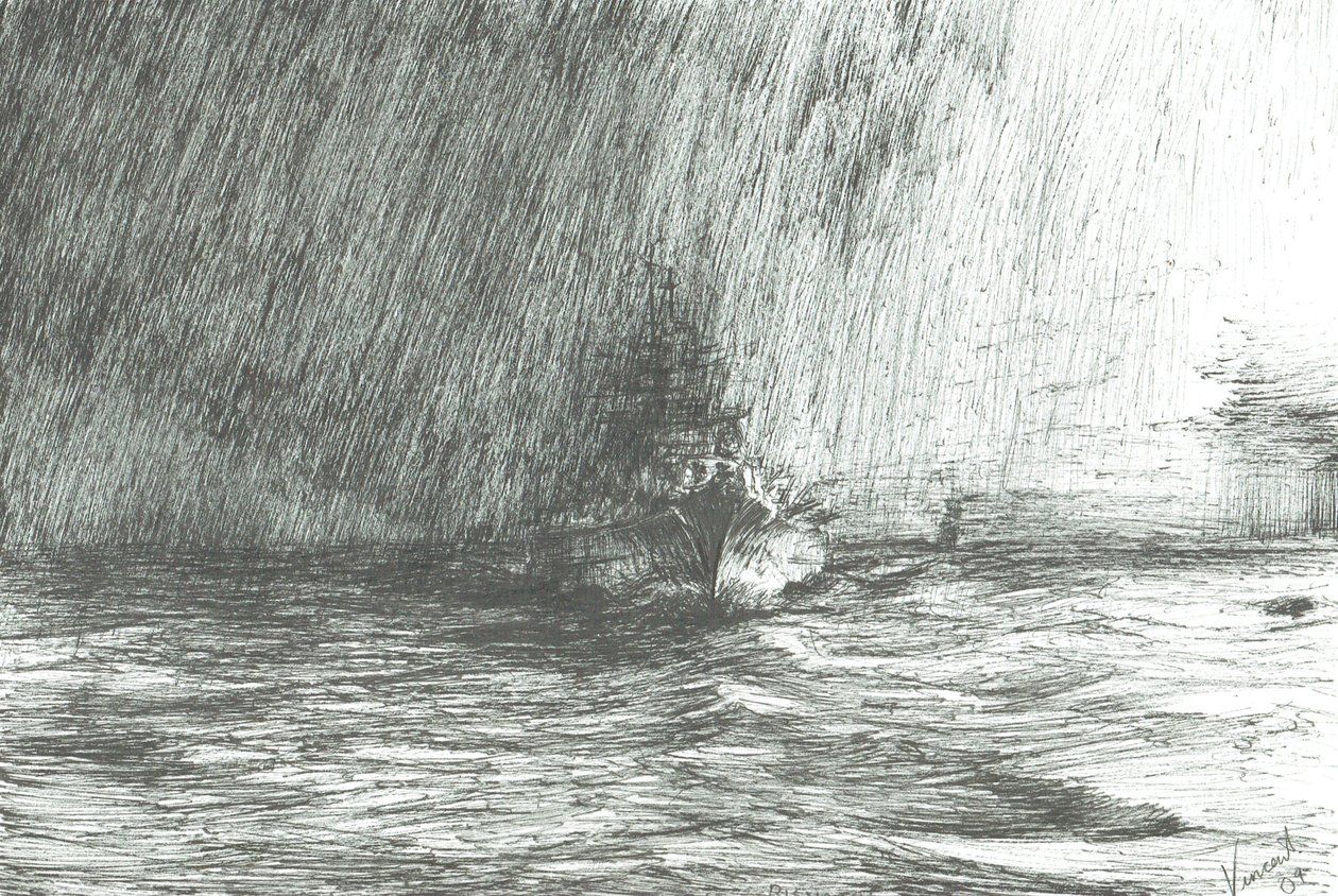 提尔皮茨号在北极水域 1943年，2009年 作者 文森特·亚历山大·布斯
