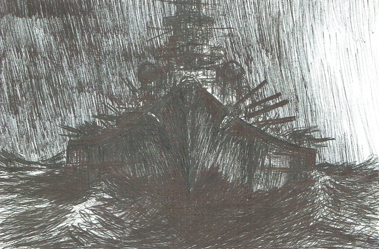 Tirpitz in heavy weather 1942, 2004 作者 文森特·亚历山大·布斯
